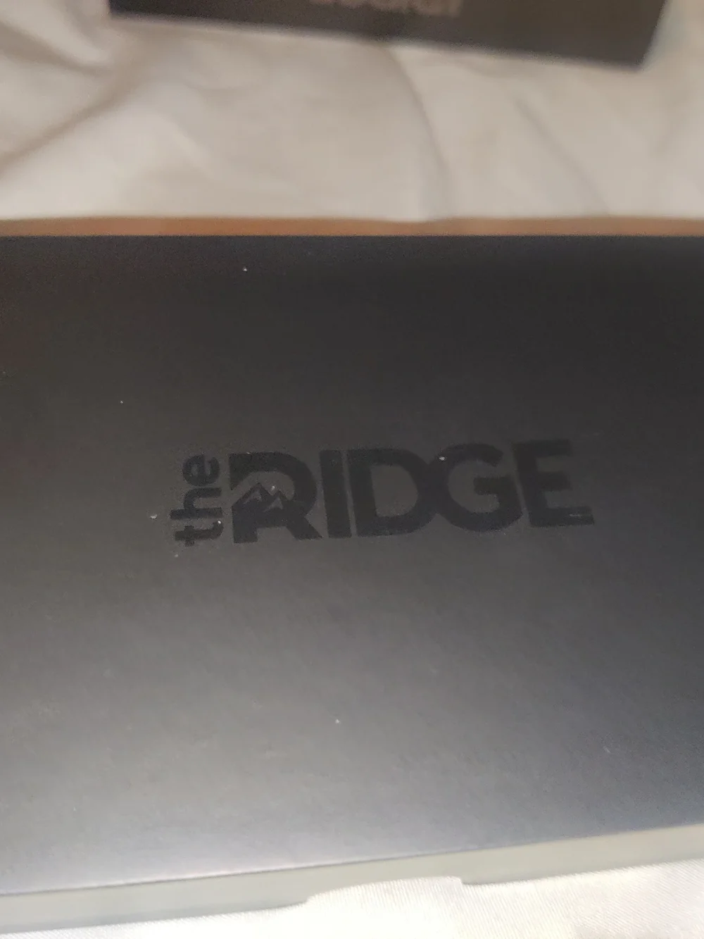 The Ridge Burnt Titanium KeyCase (Has Some Scratches )